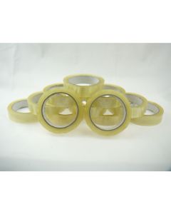 72 Rolls Parcel packaging tape 25 mm clear tape