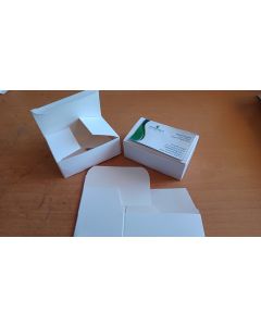 180 x white cardboard boxes size 100mm x 65mm x 40mm