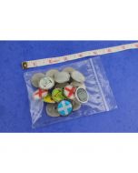 A6 grip seal clear bags