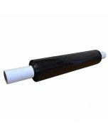 Extended handle core Black Pallet stretch wrapping, 400mm x 200 mtr 17 MU strong and secure pallet wrap