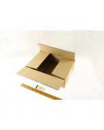 25 Small Posting box, Single wall cardboard, Size 230mm x 150mm x 65mm or 9 x 6 x 2.5 inches "New Pack Quantity" 